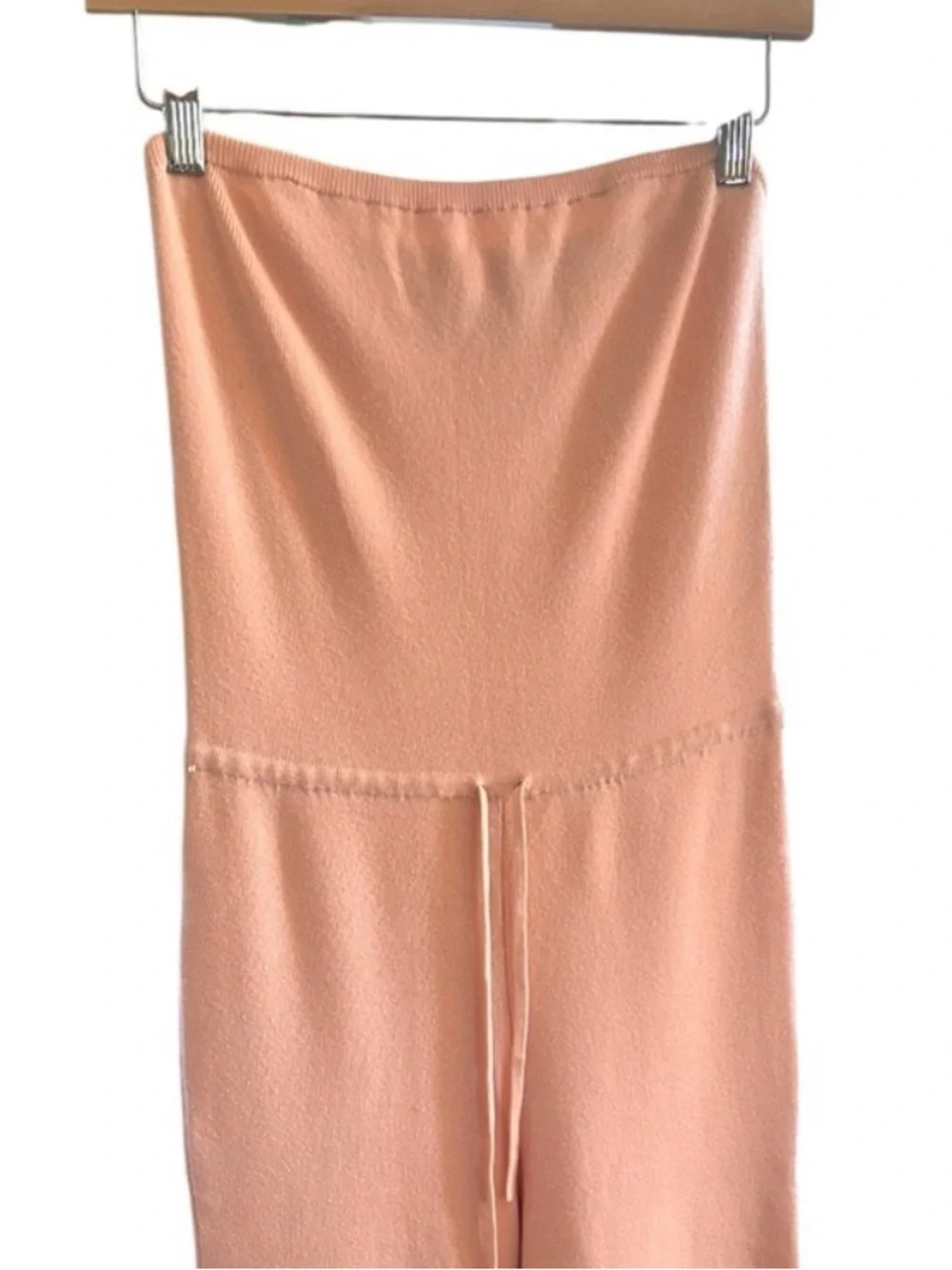 Lovers + Friends Lola Knit Strapless Jumpsuit Size Small